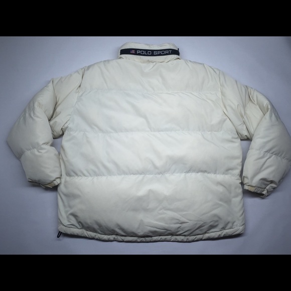 ❌SOLD❌ Vtg POLO SPORT GOOSE DOWN PUFFER JACKET XXL - Picture 4 of 8